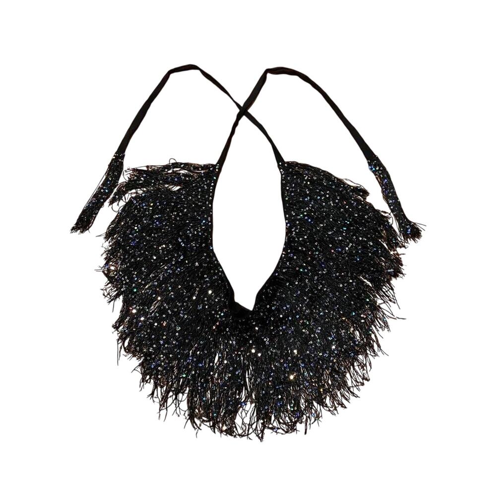 Glam fringe top